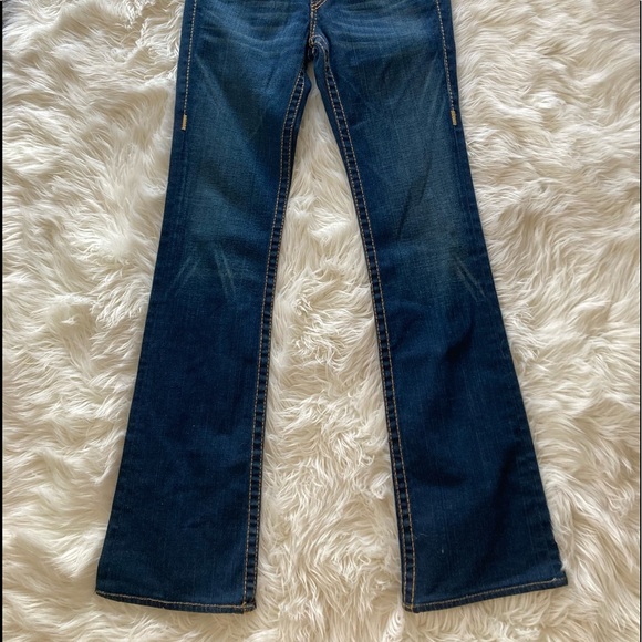 ❤️SOLD❤️True Religion Brand Jeans Dark Wash Bootcut Size 27 EUC - Picture 3 of 9